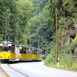 Straßenbahn-Nostalgie durchs Kirnitzschtal - (c) HanneVoltmerD